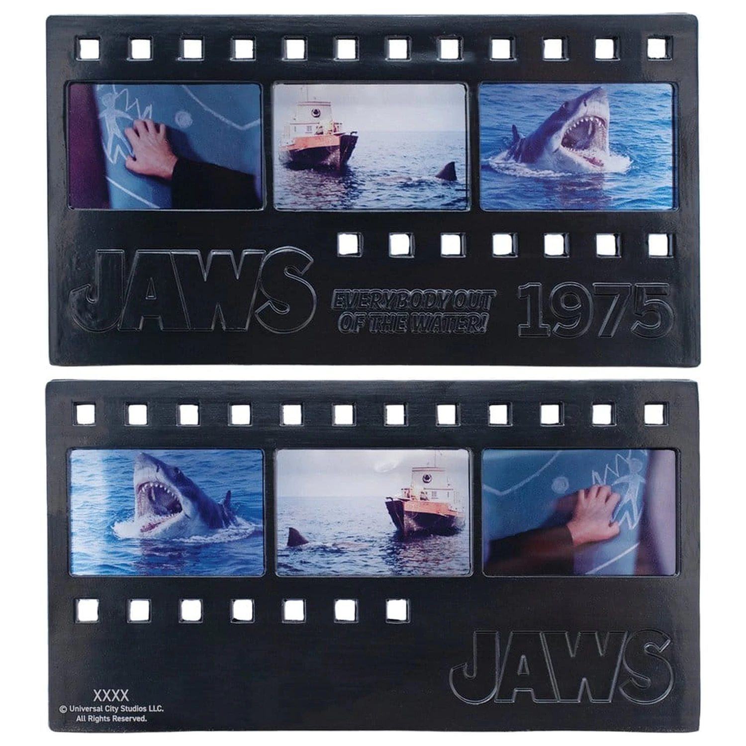 Jaws Ingot Metalna filmska traka kolekcionarsko ograničeno izdanje fotografija proizvoda