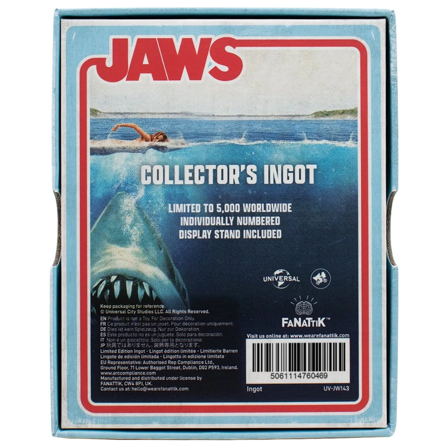Jaws Ingot Ograničeno izdanje u stilu vitraja fotografija proizvoda