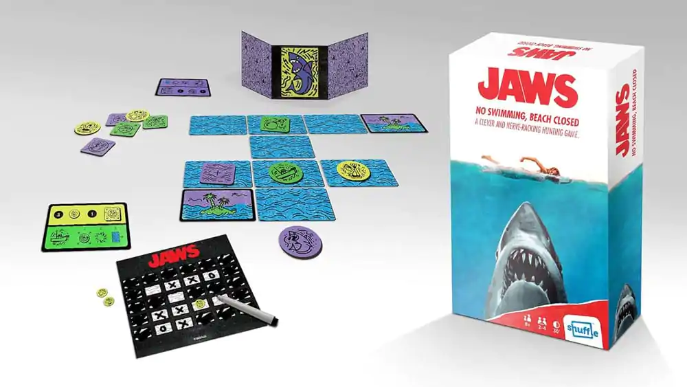 Jaws Shuffle kartaška igra Retro fotografija proizvoda