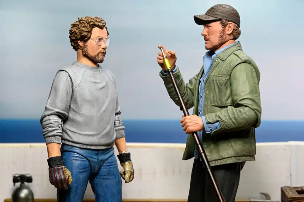 Jaws Action Figure Ultimate Matt Hooper Amity Arrival 50th Anniversary 18 cm Figura fotografija proizvoda