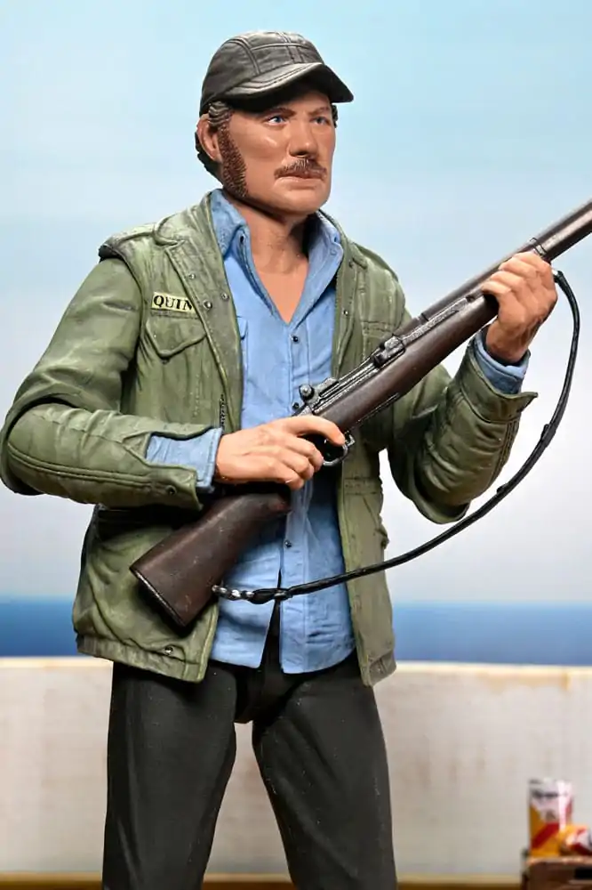 Jaws Action Figure Ultimate Sam Quint 50th Anniversary Figura 18 cm fotografija proizvoda