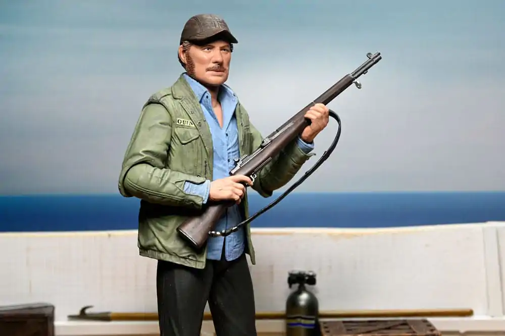 Jaws Action Figure Ultimate Sam Quint 50th Anniversary Figura 18 cm fotografija proizvoda