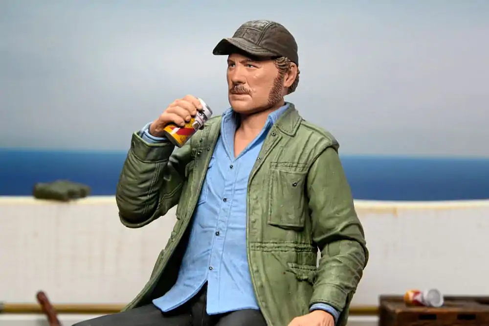 Jaws Action Figure Ultimate Sam Quint 50th Anniversary Figura 18 cm fotografija proizvoda