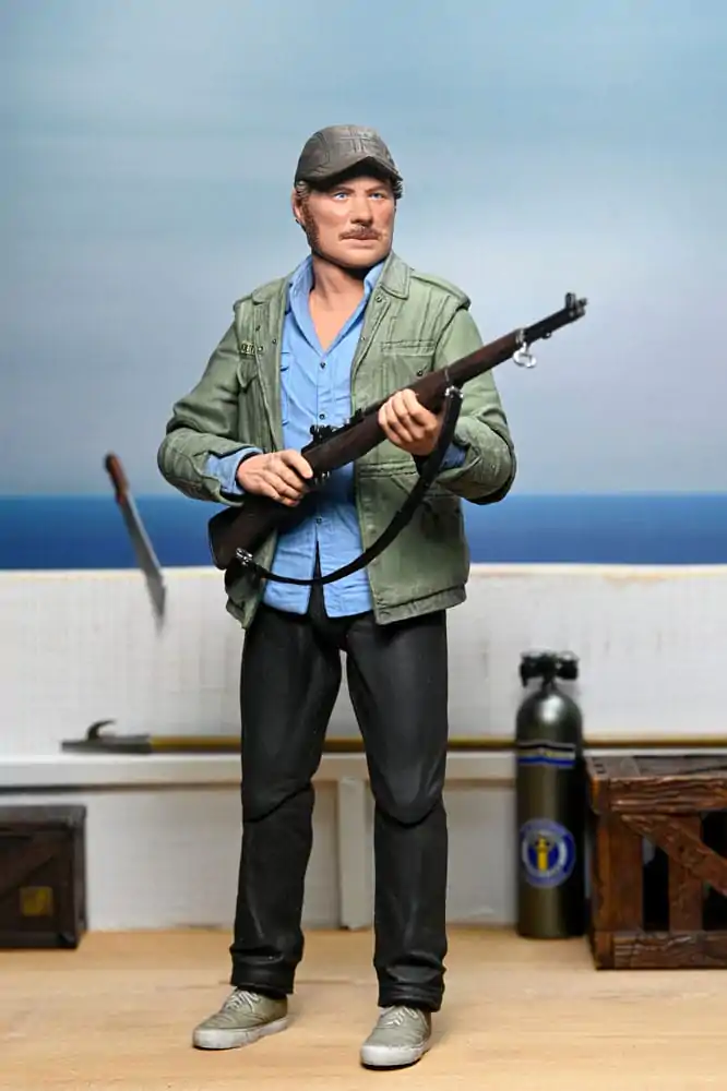 Jaws Action Figure Ultimate Sam Quint 50th Anniversary Figura 18 cm fotografija proizvoda