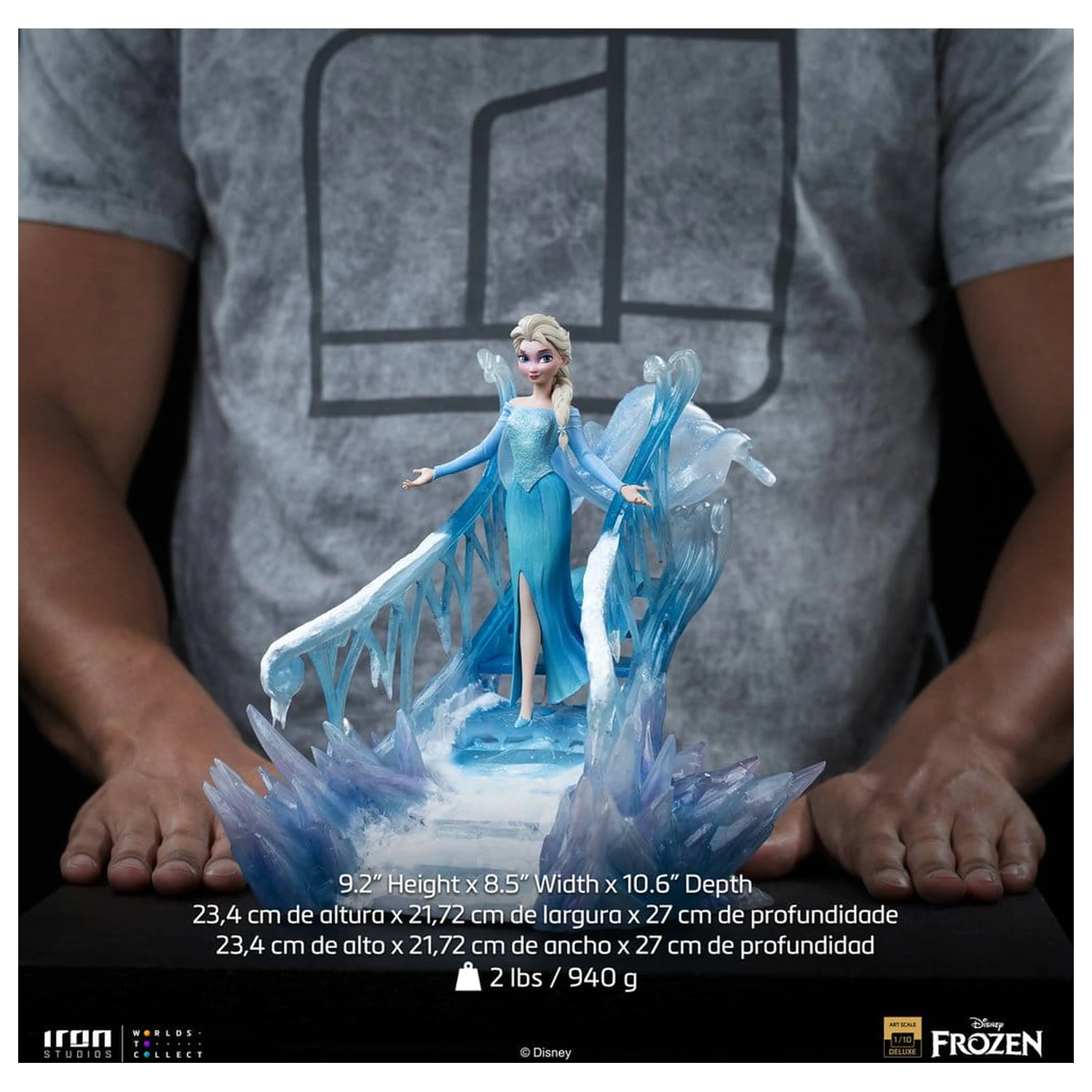 Frozen Art Scale Statua 1/10 Elsa 23 cm fotografija proizvoda