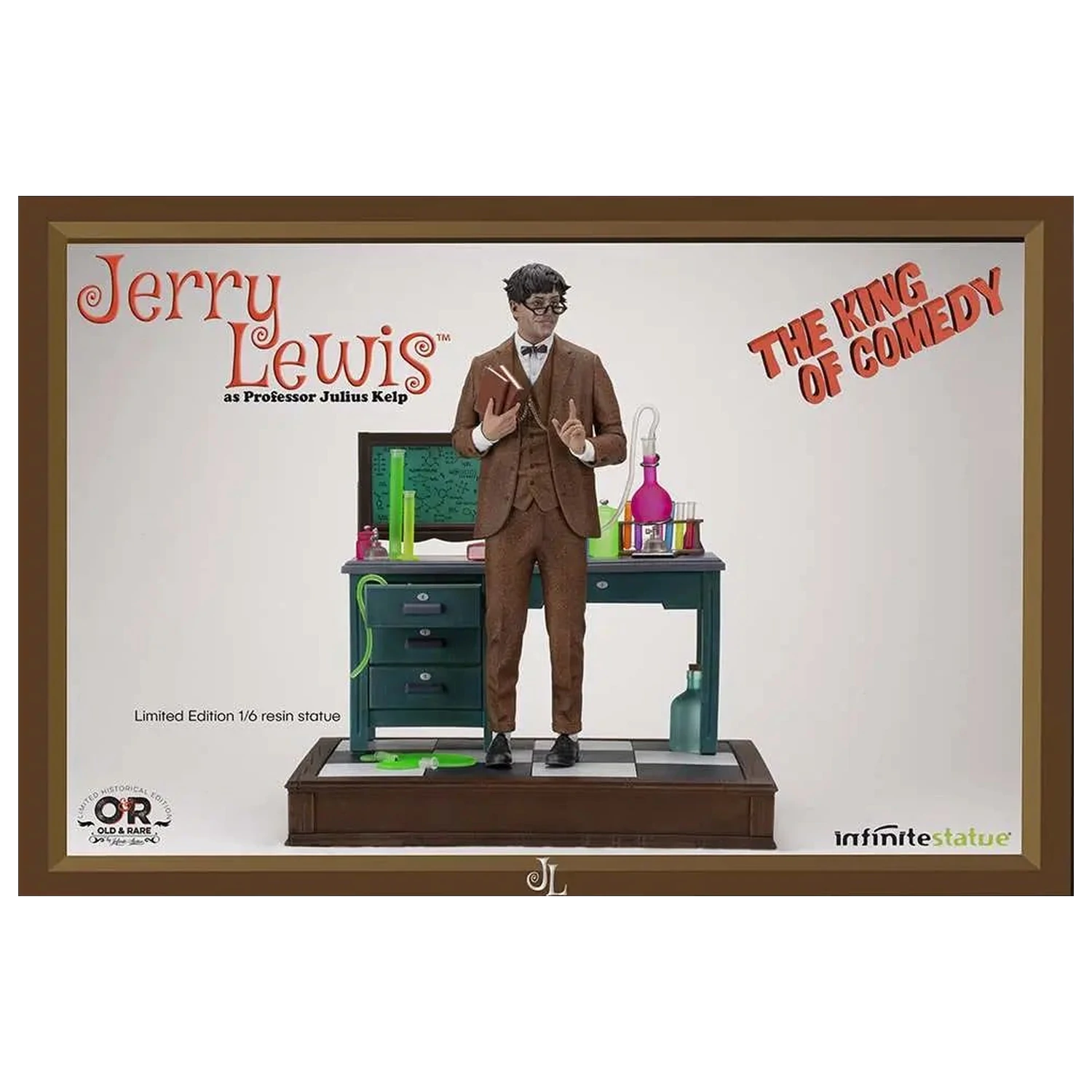 Jerry Lewis Professor Julius Kelp Statua Ograničeno izdanje 1/6 30cm fotografija proizvoda