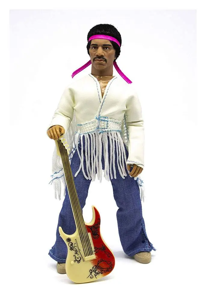 Jimi Hendrix akcijska figura Woodstock Flocked 20 cm fotografija proizvoda