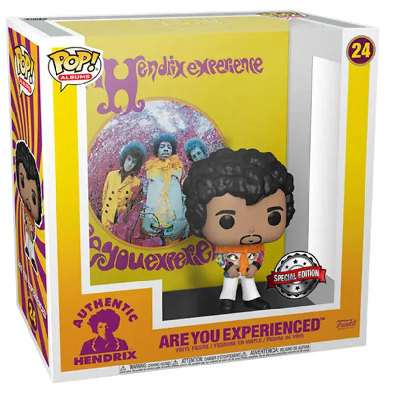 Jimi Hendrix POP! Albums Vinilna figura Are You Experienced Special Edition 9 cm fotografija proizvoda