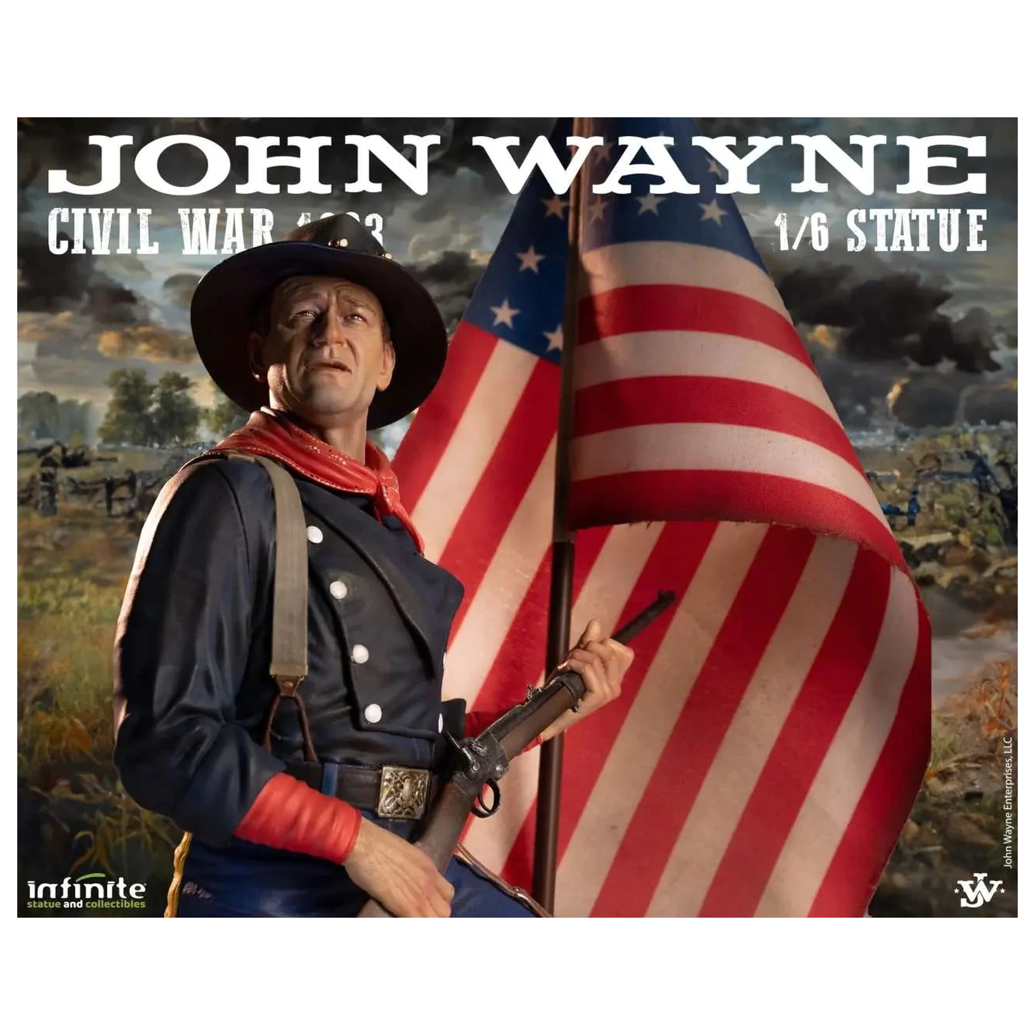 John Wayne Civil War 1863 Kip 1/6 48cm fotografija proizvoda