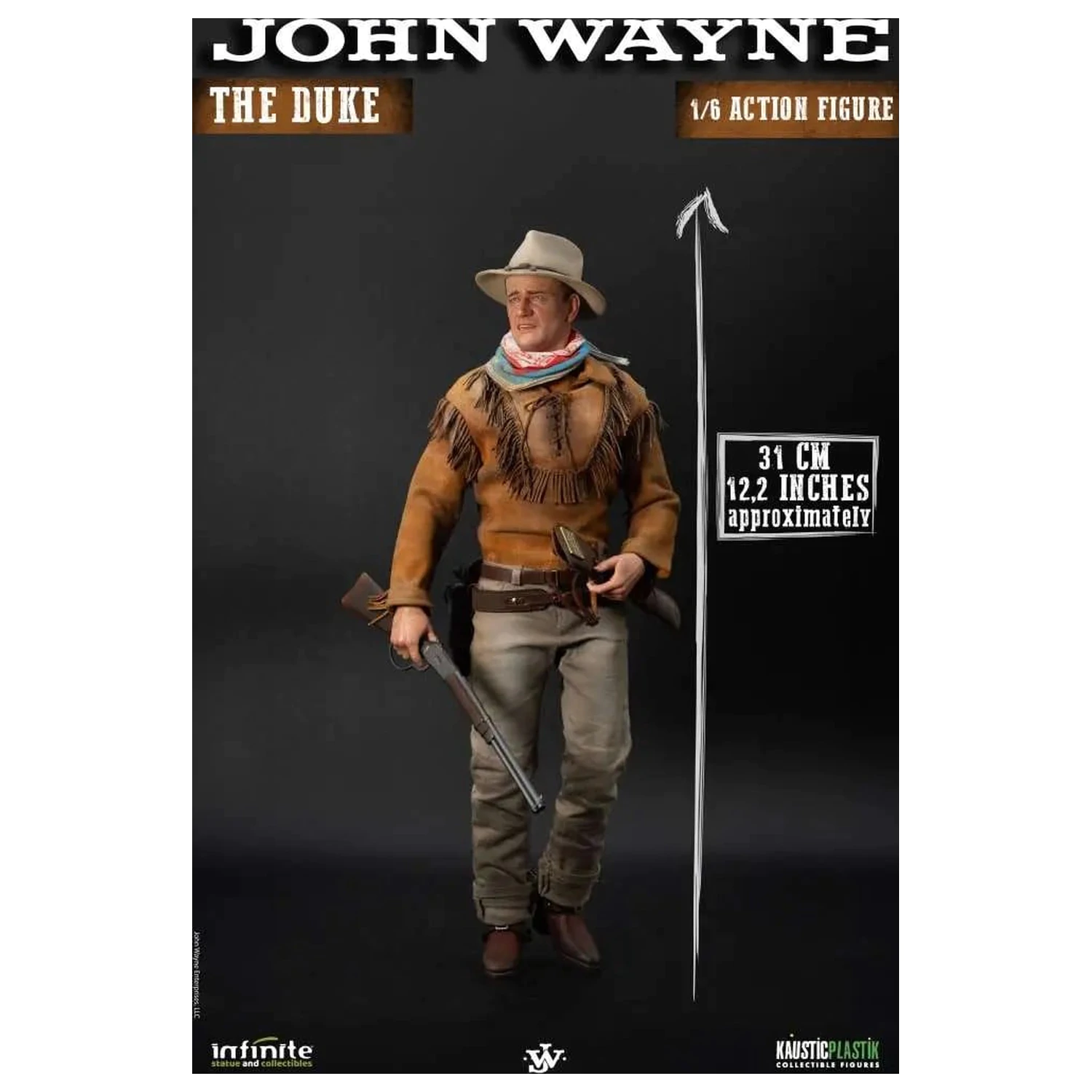 JOHN WAYNE The Duke Figura 1/6 Standardna verzija 31 cm fotografija proizvoda