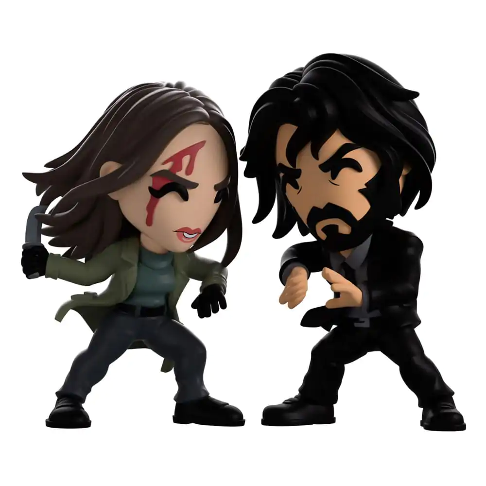 John Wick: Ballerina Dvostruko pakiranje Vinyl figura Ballerina i John Wick 11 cm fotografija proizvoda