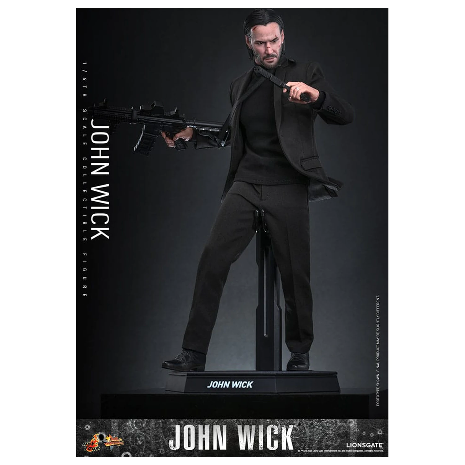 John Wick Movie Masterpiece akcijska figura 1/6 John Wick 31 cm fotografija proizvoda