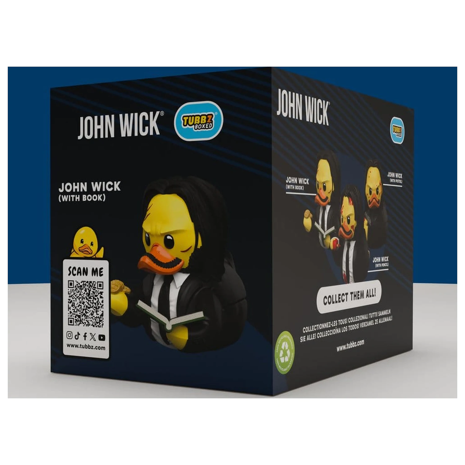 John Wick Tubbz PVC figura u kutiji izdanje knjige 10 cm fotografija proizvoda