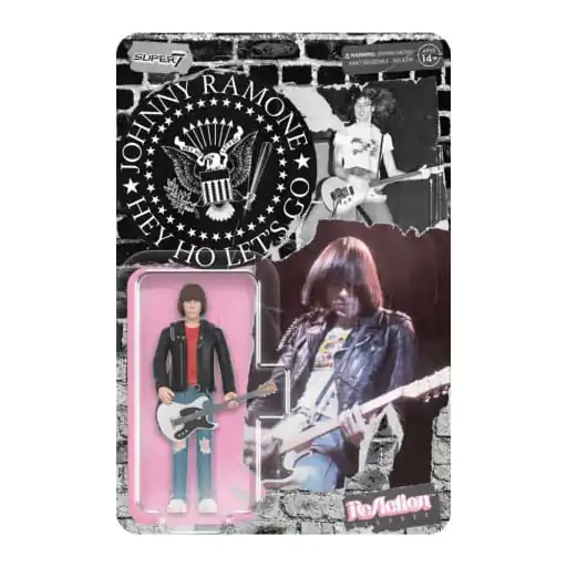 Johnny Ramone ReAction akcijska figura Wave 01 Johnny Ramone 10 cm fotografija proizvoda