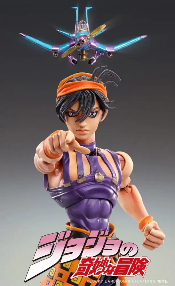 JoJo's Bizarre Adventure Part 5: Golden Wind akcijska figura Chozokado Narancia Ghirga & As 15 cm fotografija proizvoda