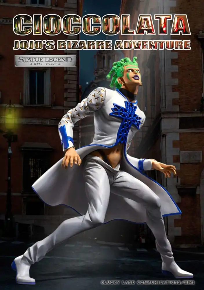 JoJo's Bizarre Adventure Part 5 Golden Wind Statue Legend PVC Kip Cioccolata 17 cm fotografija proizvoda