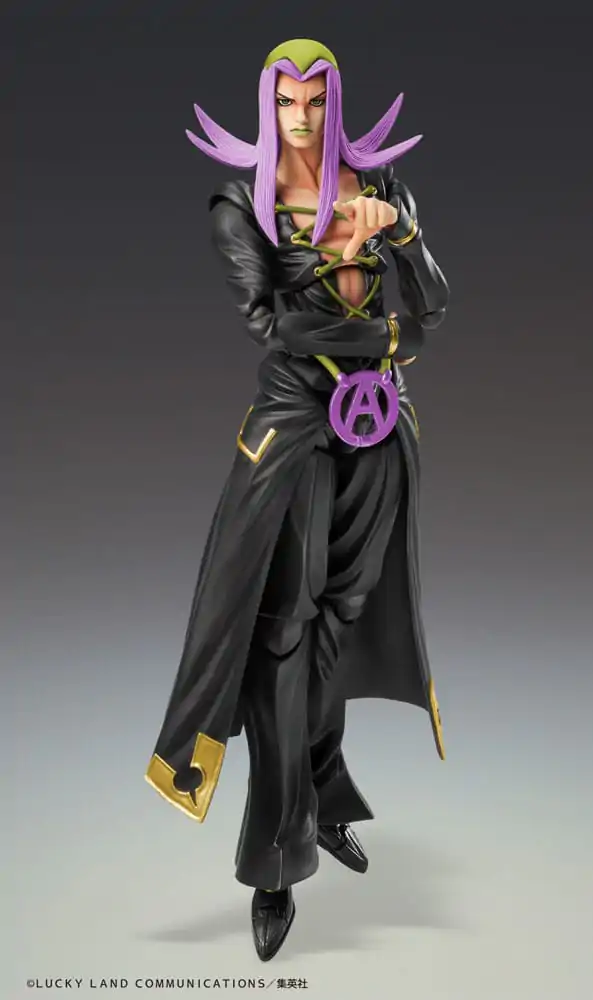 JoJo's Bizarre Adventure Part 5 Super Action akcijska figura Chozokado Leone Abbacchio Black Ver. 16 cm fotografija proizvoda