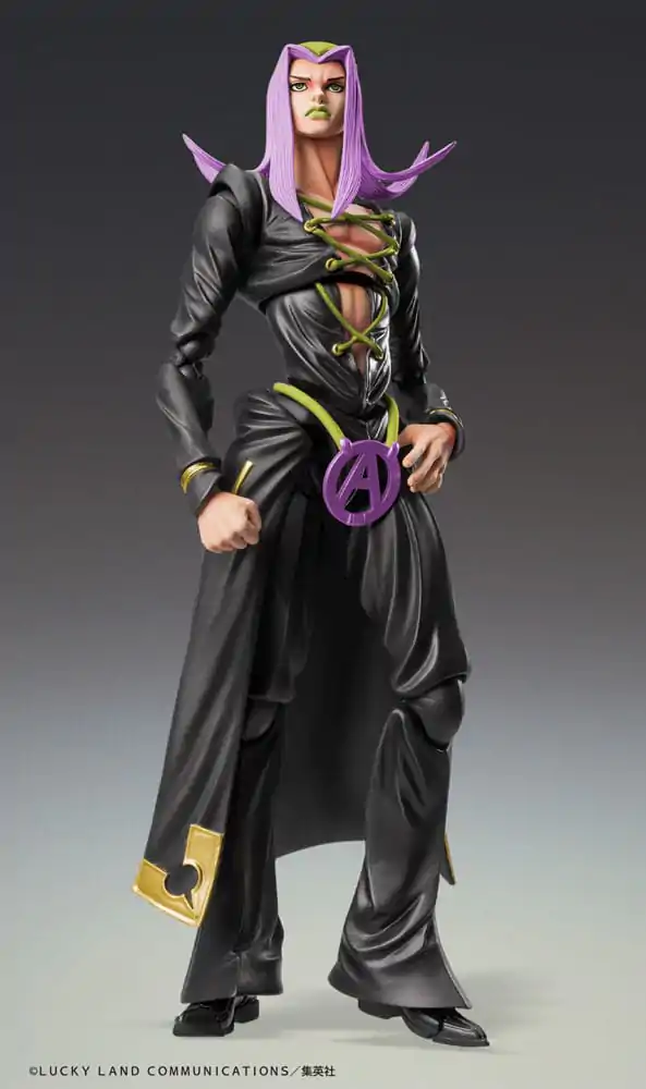 JoJo's Bizarre Adventure Part 5 Super Action akcijska figura Chozokado Leone Abbacchio Black Ver. 16 cm fotografija proizvoda
