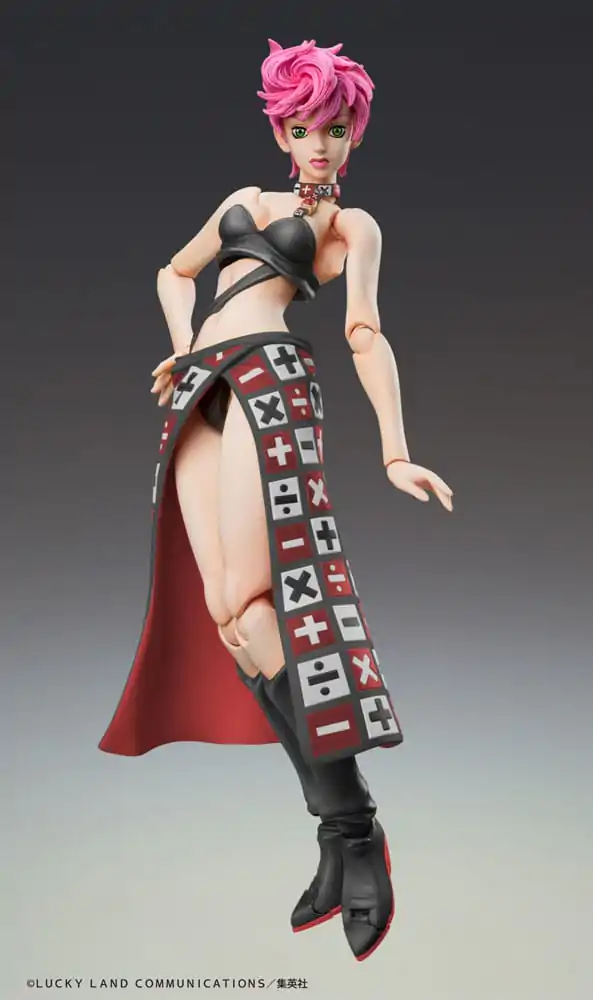 JoJo's Bizarre Adventure Part 5 Super Action akcijska figura Chozokado Trish Una Black Ver. 15 cm fotografija proizvoda