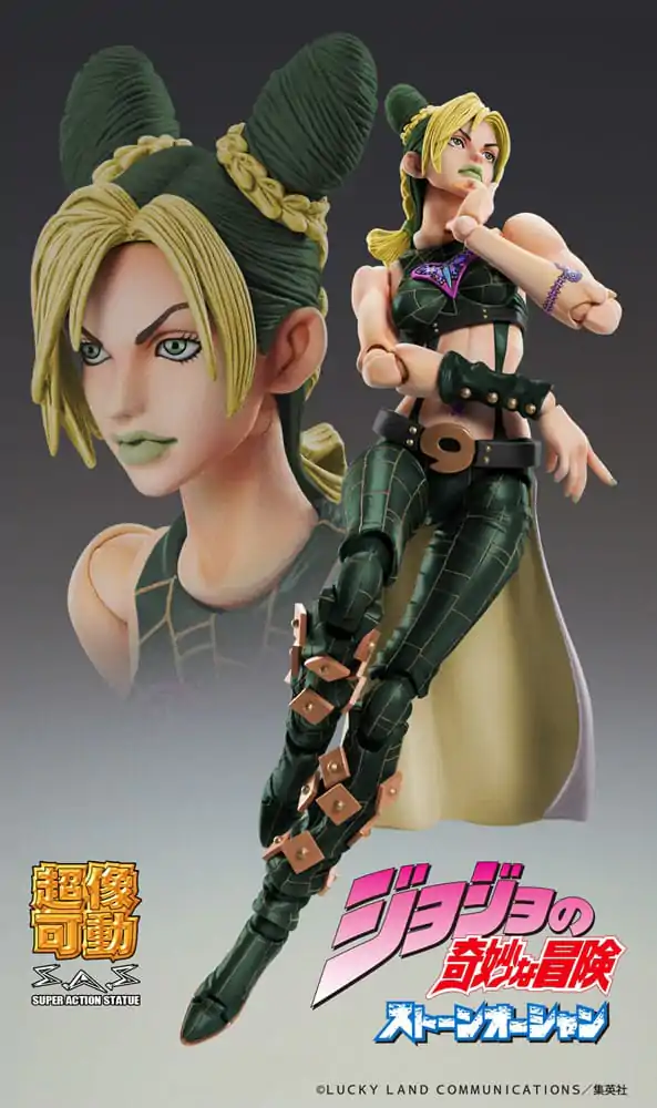 JoJo's Bizarre Adventure Part 6 Stone Ocean Super Action akcijska figura Chozokado Jolyne Cujoh Third 15 cm fotografija proizvoda