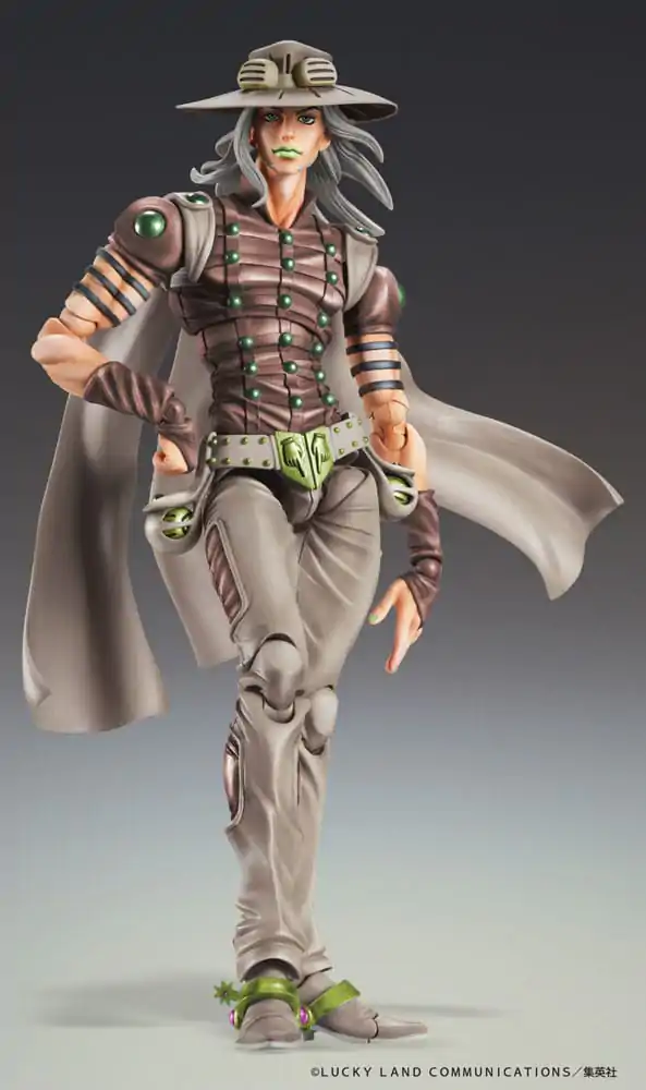 JoJo's Bizarre Adventure Part7 Steel Ball Run Super Action akcijska figura Chozokado Gyro Zeppeli Third 16 cm fotografija proizvoda