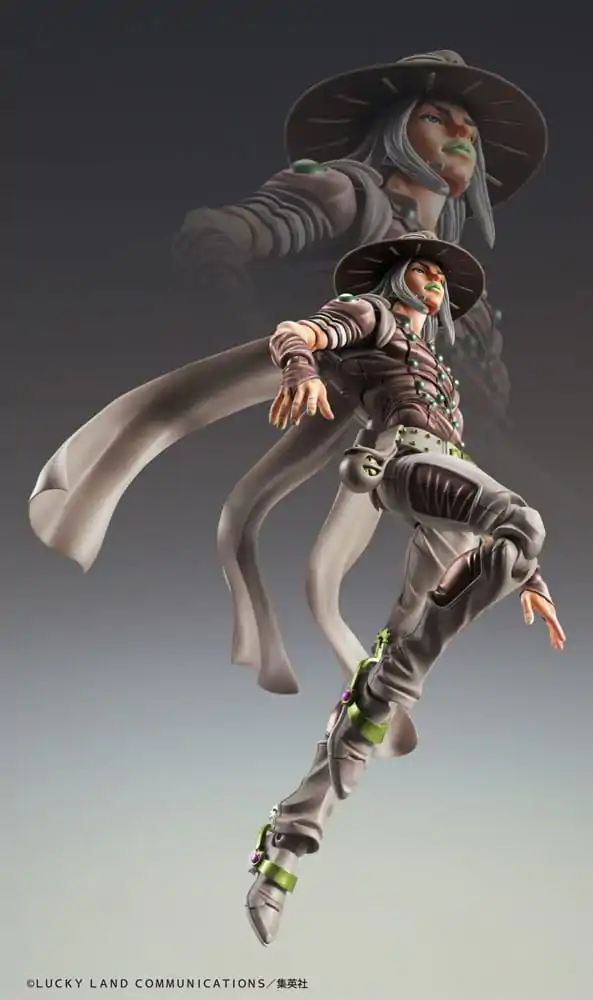 JoJo's Bizarre Adventure Part7 Steel Ball Run Super Action akcijska figura Chozokado Gyro Zeppeli Third 16 cm fotografija proizvoda