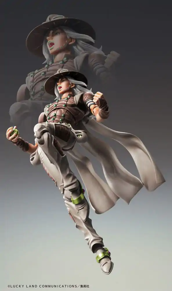 JoJo's Bizarre Adventure Part7 Steel Ball Run Super Action akcijska figura Chozokado Gyro Zeppeli Third 16 cm fotografija proizvoda