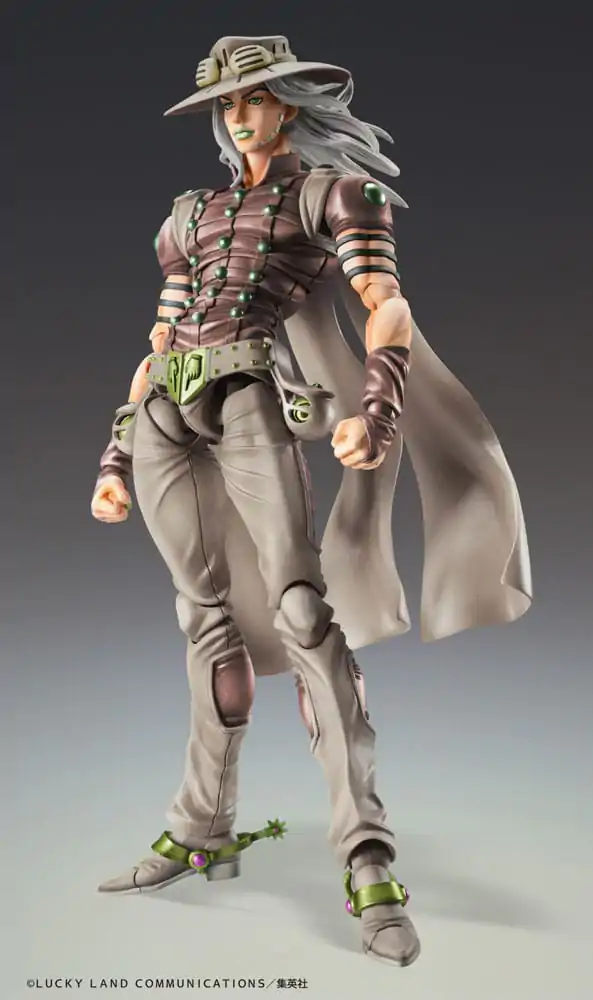 JoJo's Bizarre Adventure Part7 Steel Ball Run Super Action akcijska figura Chozokado Gyro Zeppeli Third 16 cm fotografija proizvoda