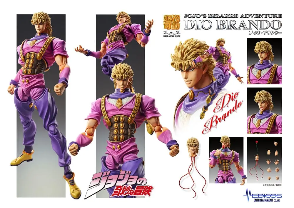 JoJo's Bizarre Adventure PVC Kip Chozokado Dio Brando (3. izdanje) 17 cm fotografija proizvoda