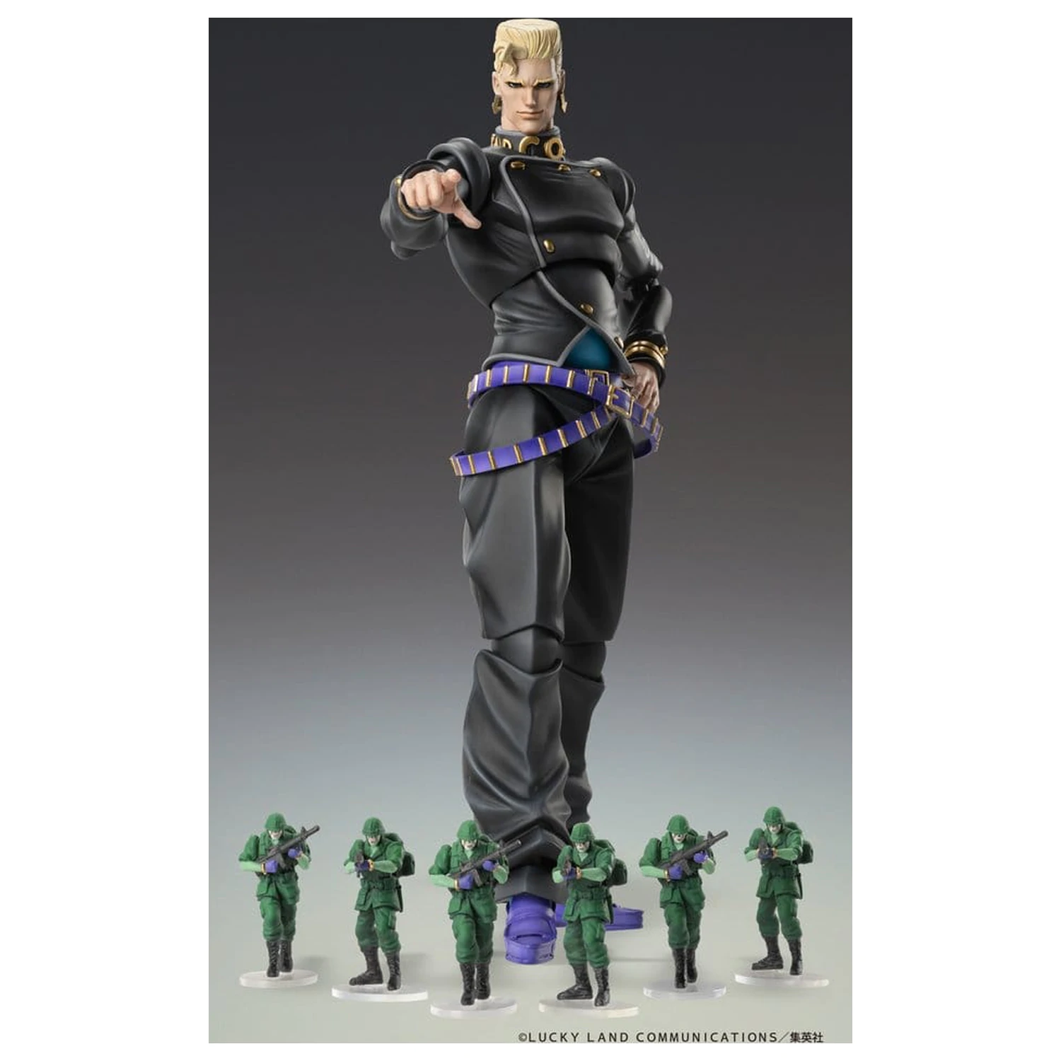 JoJo's Bizarre Adventure: Diamond Is Unbreakable Action figura Chozokado Keicho Nijimura & Bad Company 17 cm fotografija proizvoda