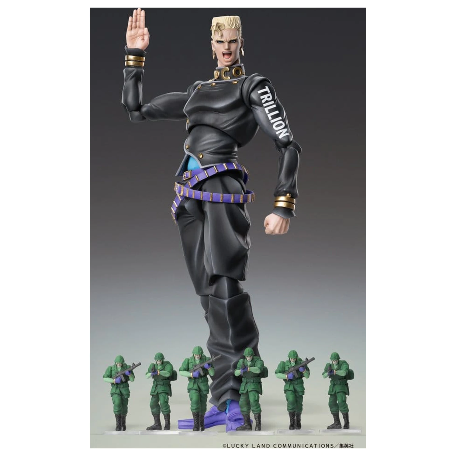 JoJo's Bizarre Adventure: Diamond Is Unbreakable Action figura Chozokado Keicho Nijimura & Bad Company 17 cm fotografija proizvoda
