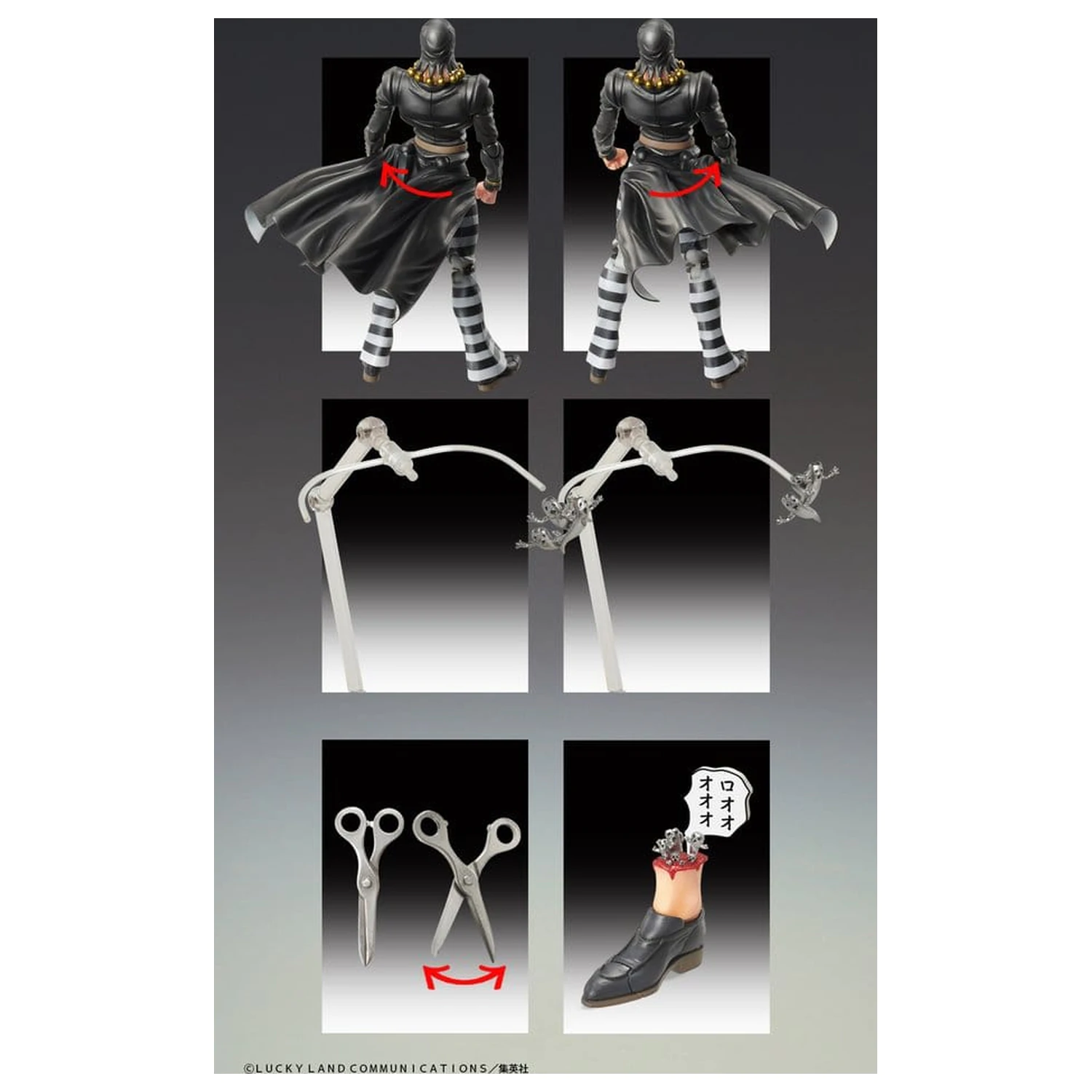 JoJo's Bizarre Adventure: Golden Wind akcijska figura Risotto Nero 16 cm fotografija proizvoda