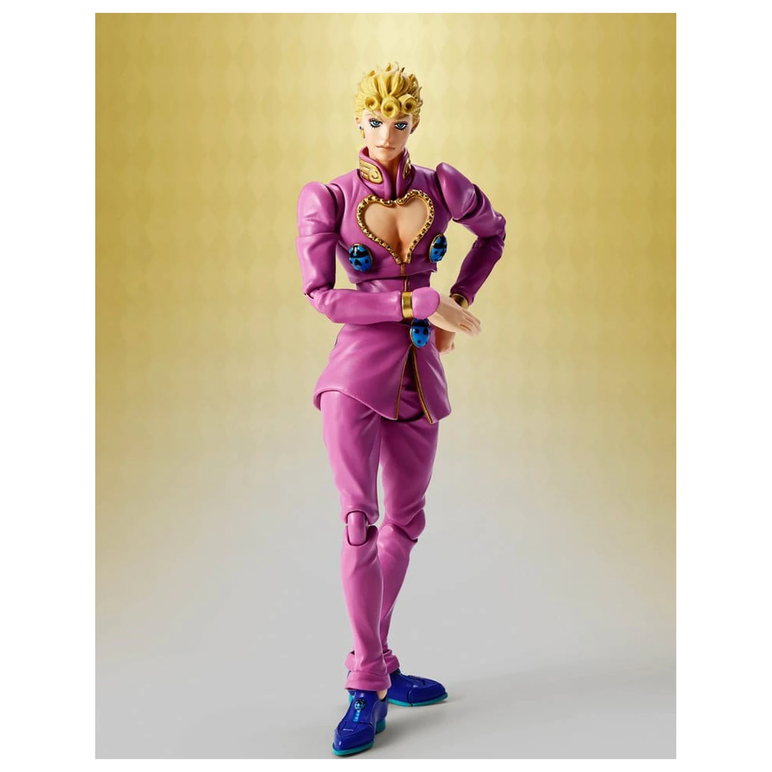 JoJo's Bizarre Adventure: Golden Wind S.H.Figuarts akcijska figura Giorno Giovanna 16 cm fotografija proizvoda