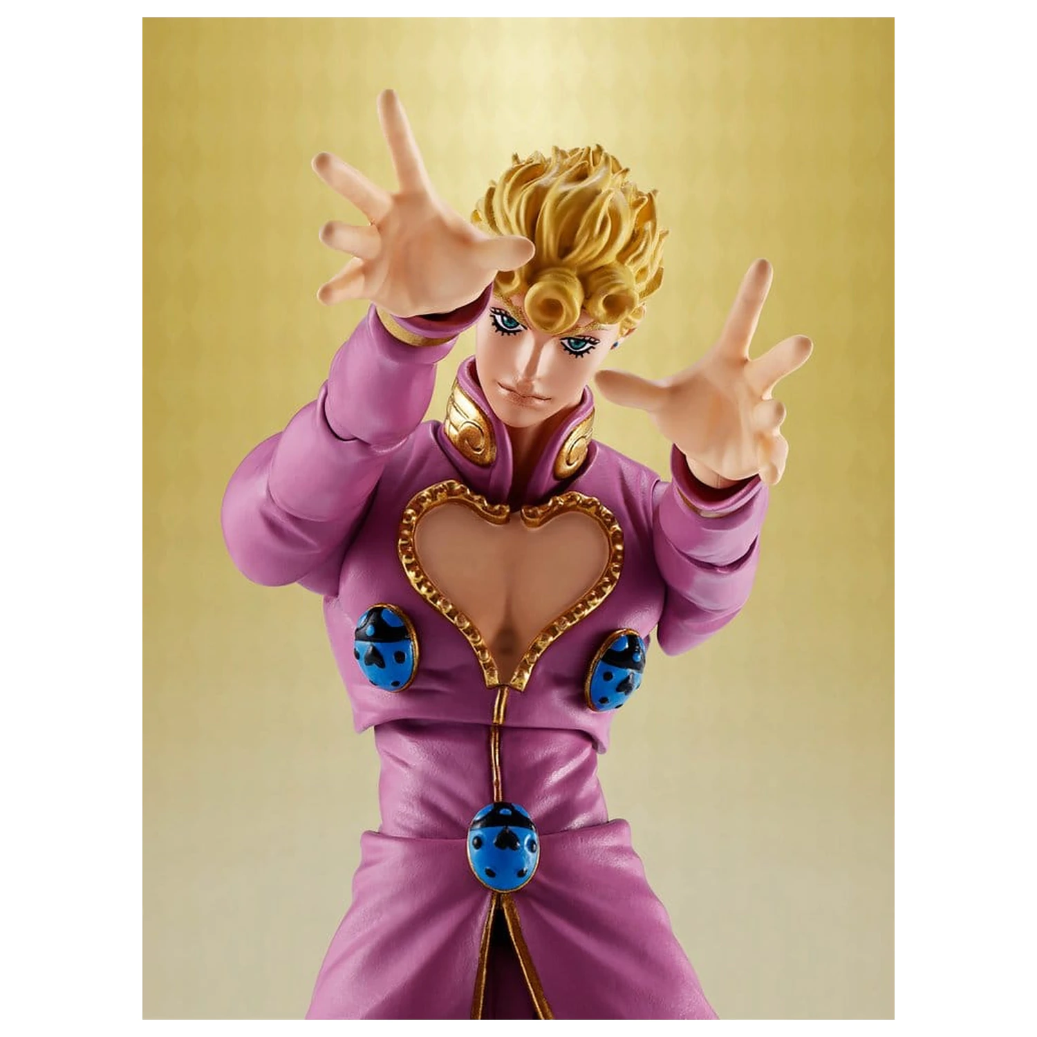 JoJo's Bizarre Adventure: Golden Wind S.H.Figuarts akcijska figura Giorno Giovanna 16 cm fotografija proizvoda