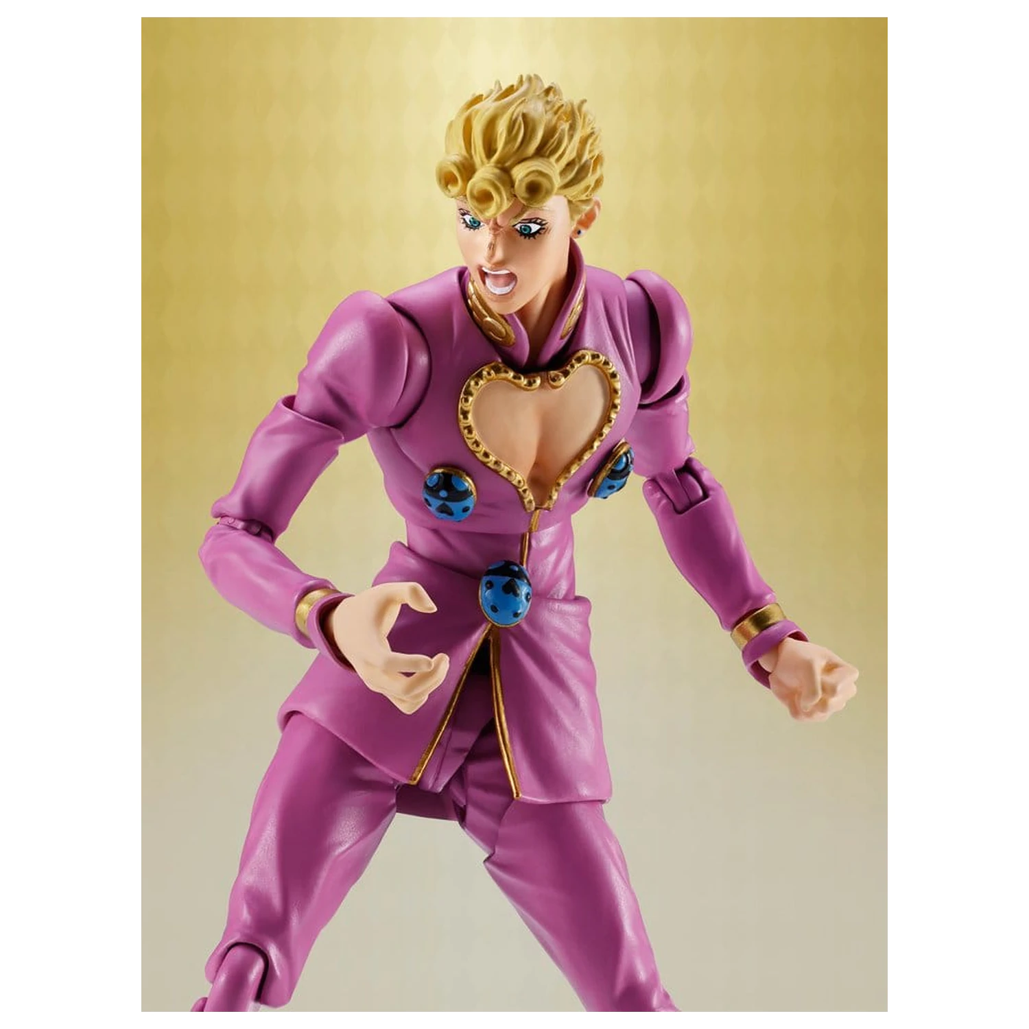 JoJo's Bizarre Adventure: Golden Wind S.H.Figuarts akcijska figura Giorno Giovanna 16 cm fotografija proizvoda