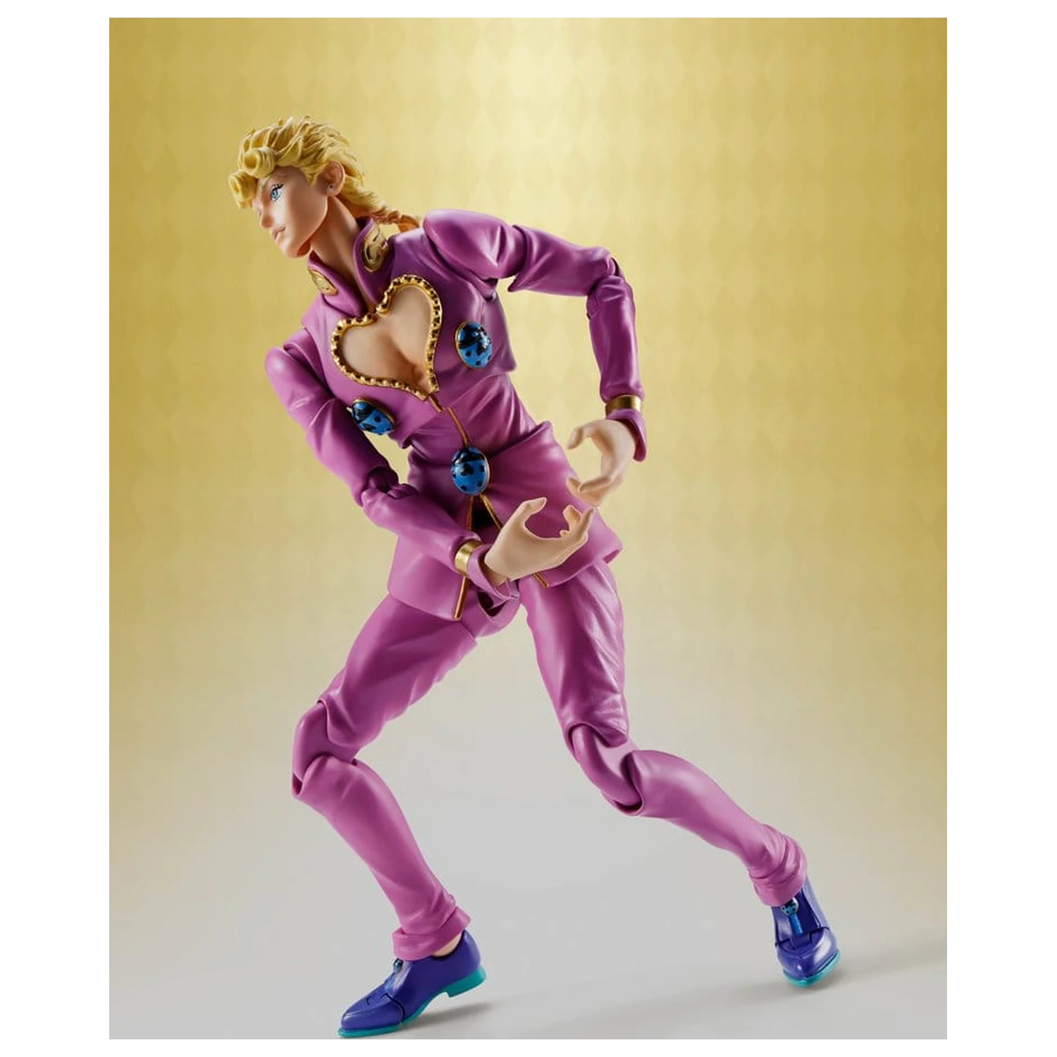 JoJo's Bizarre Adventure: Golden Wind S.H.Figuarts akcijska figura Giorno Giovanna 16 cm fotografija proizvoda