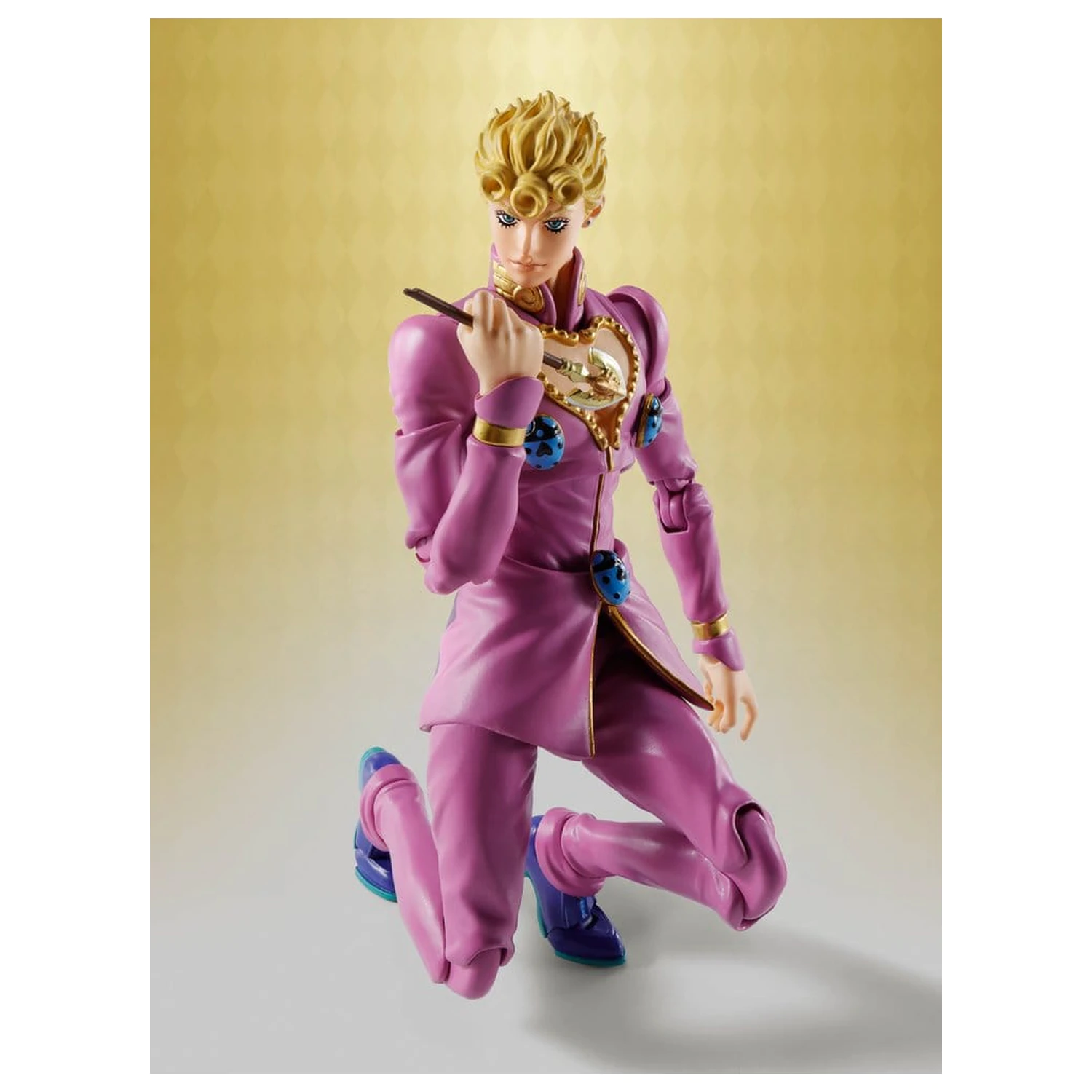 JoJo's Bizarre Adventure: Golden Wind S.H.Figuarts akcijska figura Giorno Giovanna 16 cm fotografija proizvoda