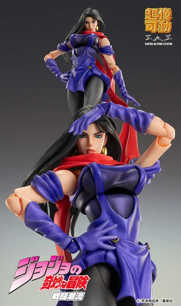 JoJo's Bizarre Adventure Part 2: Battle Tendency akcijska figura Chozokado (Lisa Lisa) 15 cm fotografija proizvoda