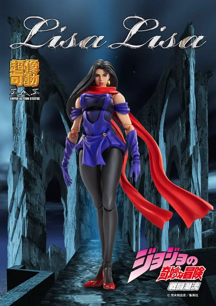 JoJo's Bizarre Adventure Part 2: Battle Tendency akcijska figura Chozokado (Lisa Lisa) 15 cm fotografija proizvoda