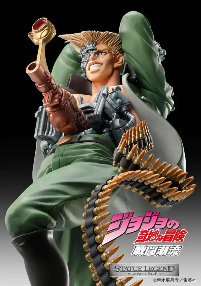 JoJo's Bizarre Adventure Part 2: Battle Tendency Legend PVC Kip Rudol von Stroheim 18 cm fotografija proizvoda