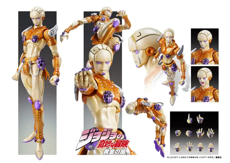 JoJo's Bizarre Adventure Part 5: Golden Wind akcijska figura Chozokado G·E (3rd-run) 15 cm fotografija proizvoda