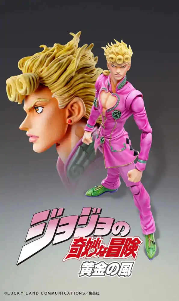 JoJo's Bizarre Adventure Part 5: Golden Wind akcijska figura Chozokado Giorno Giovanna (3rd-run) 15 cm fotografija proizvoda