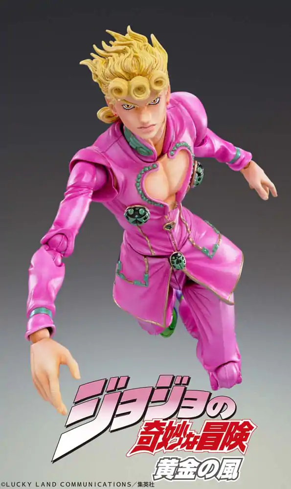 JoJo's Bizarre Adventure Part 5: Golden Wind akcijska figura Chozokado Giorno Giovanna (3rd-run) 15 cm fotografija proizvoda