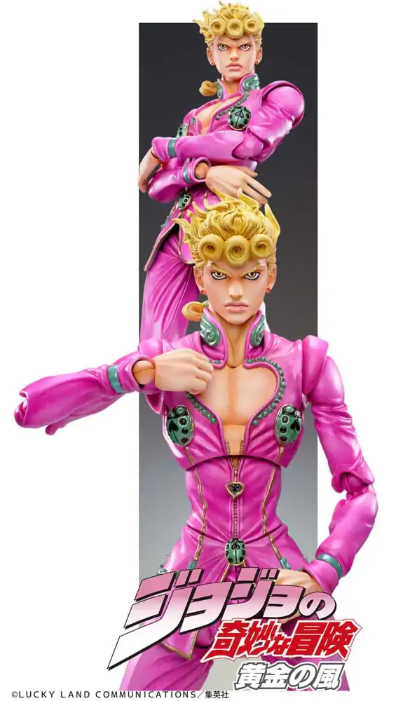 JoJo's Bizarre Adventure Part 5: Golden Wind akcijska figura Chozokado Giorno Giovanna (3rd-run) 15 cm fotografija proizvoda