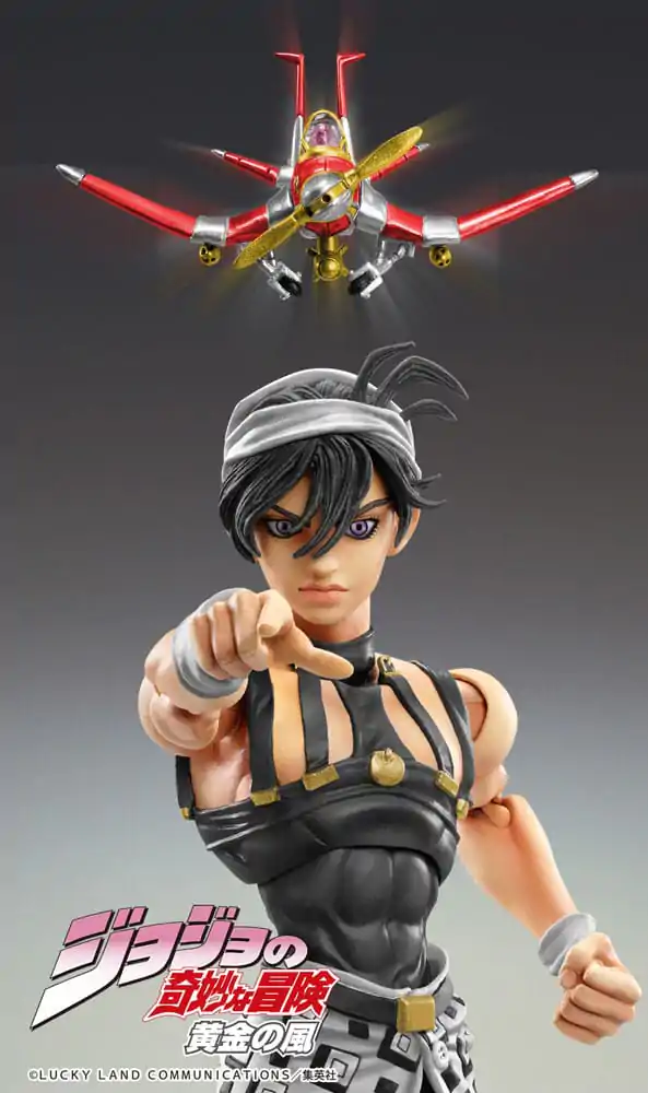 JoJo's Bizarre Adventure Part 5: Golden Wind Akcijska figura Chozokado (Narancia Ghirga & As Ver. Black) 15 cm fotografija proizvoda