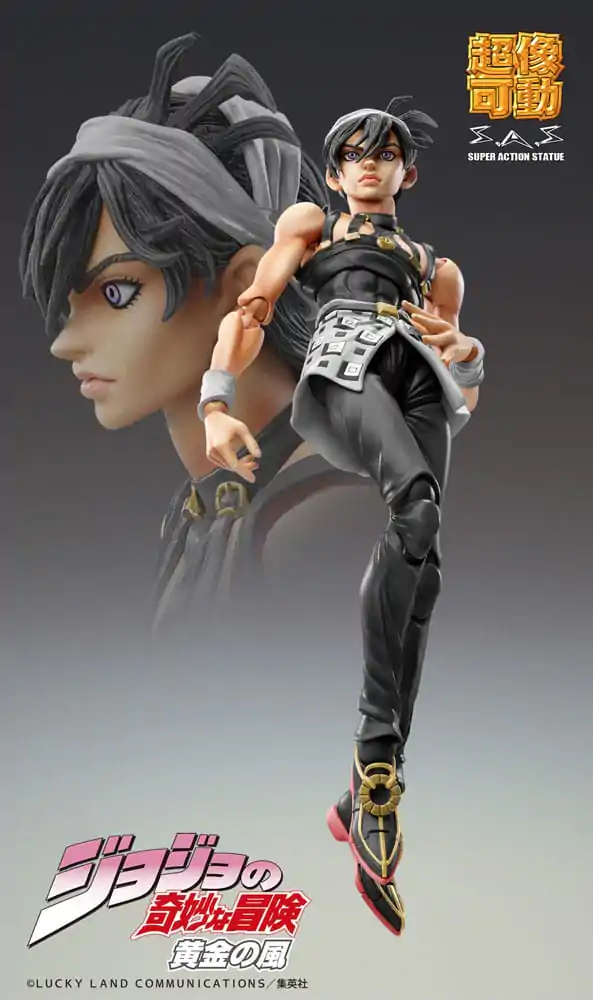 JoJo's Bizarre Adventure Part 5: Golden Wind Akcijska figura Chozokado (Narancia Ghirga & As Ver. Black) 15 cm fotografija proizvoda