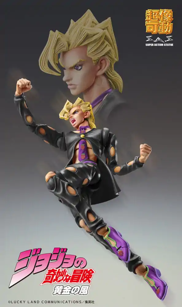 JoJo's Bizarre Adventure Part 5: Golden Wind akcijska figura Chozokado (Pannacotta Fugo Ver. Black) 15 cm fotografija proizvoda