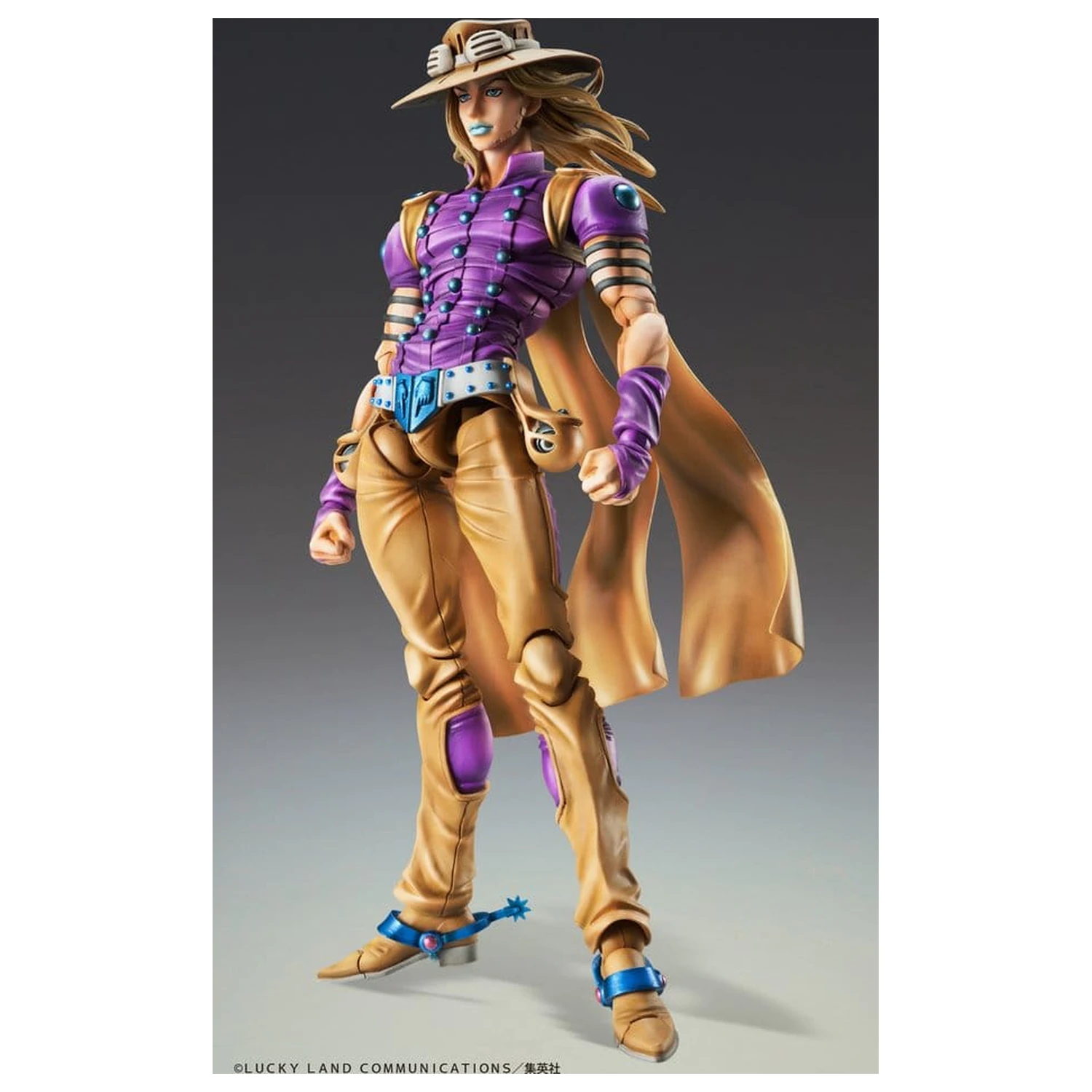 JoJo's Bizarre Adventure Part 7: Steel Ball Run Super Akcijska Figura Chozokado Gyro Zeppeli Ver.1.5 16 cm fotografija proizvoda