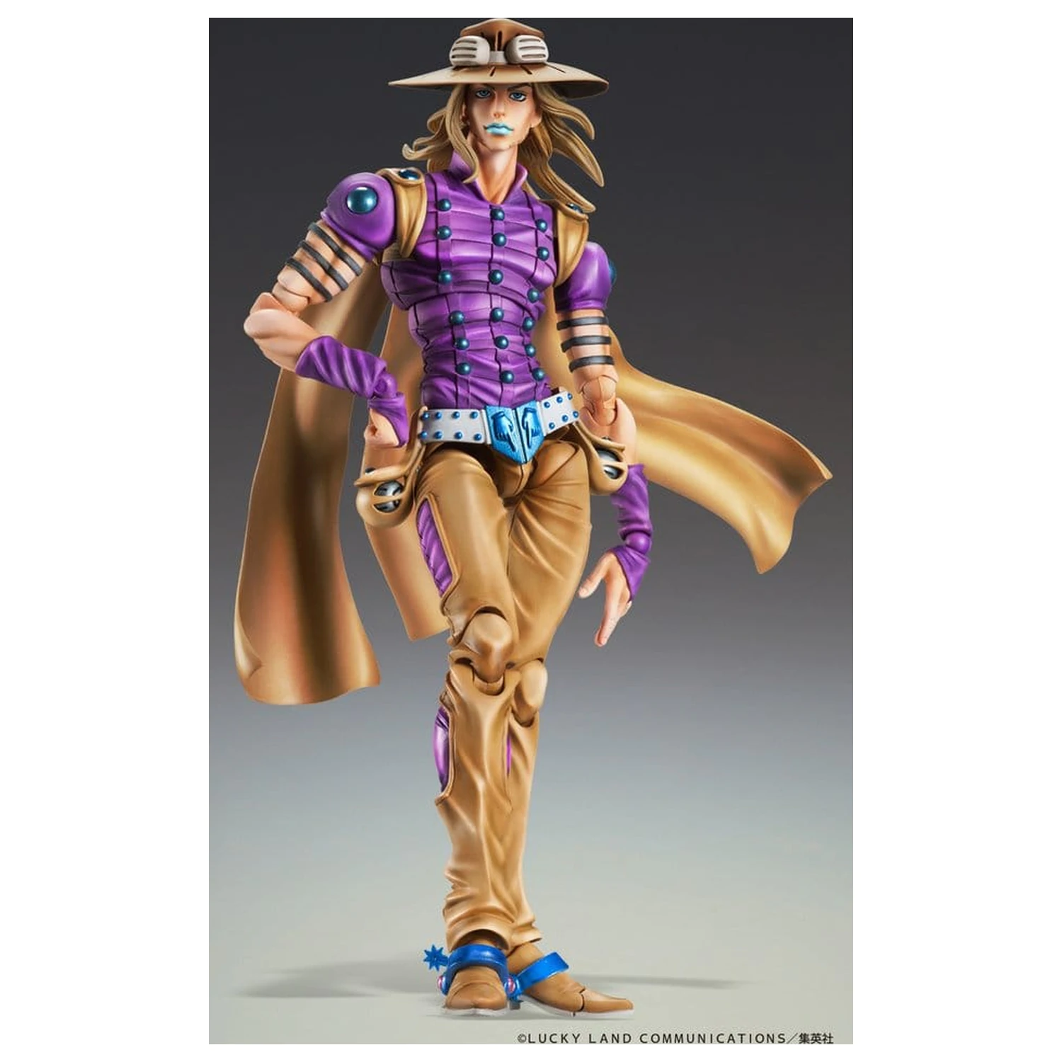JoJo's Bizarre Adventure Part 7: Steel Ball Run Super Akcijska Figura Chozokado Gyro Zeppeli Ver.1.5 16 cm fotografija proizvoda