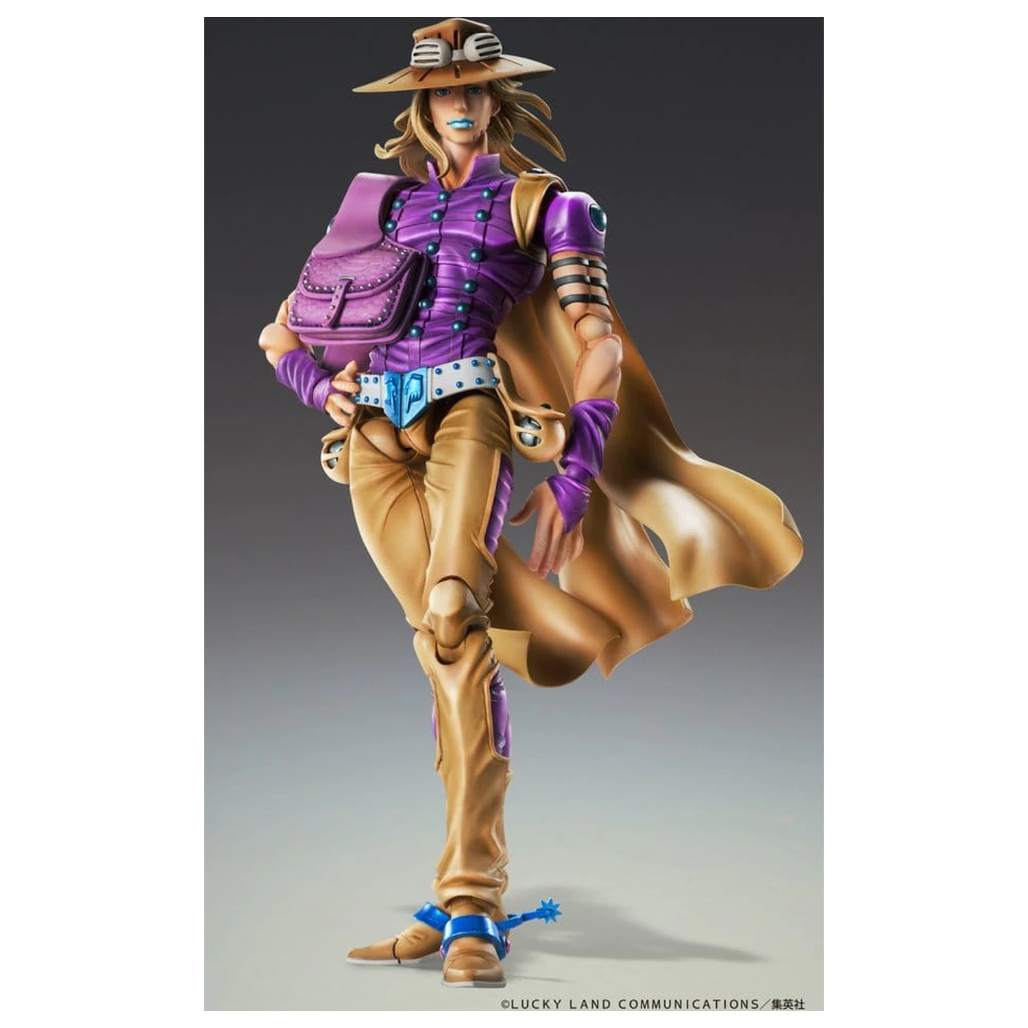 JoJo's Bizarre Adventure Part 7: Steel Ball Run Super Akcijska Figura Chozokado Gyro Zeppeli Ver.1.5 16 cm fotografija proizvoda